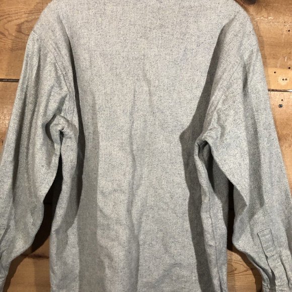 Vintage L.L. Bean Timberline Button Down Shirt Mens Size Large Tall Flannel - Picture 10 of 11